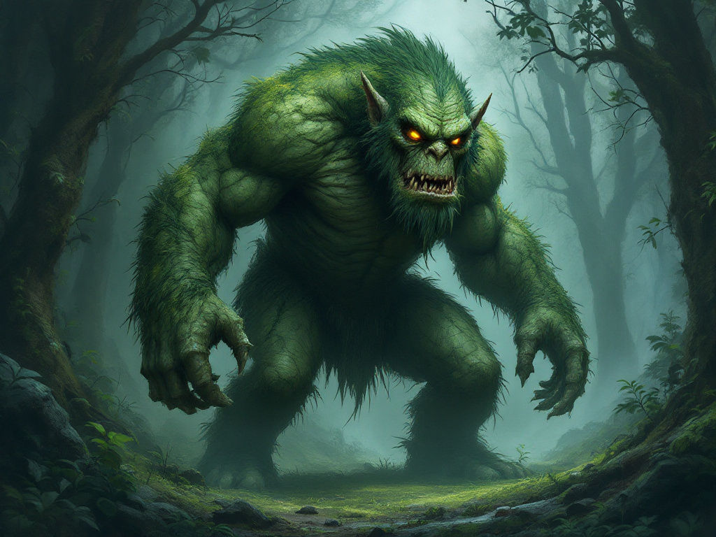 green troll